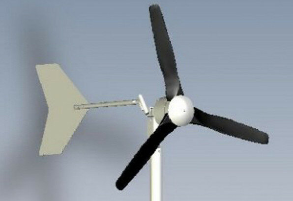 Wind turbine Black600